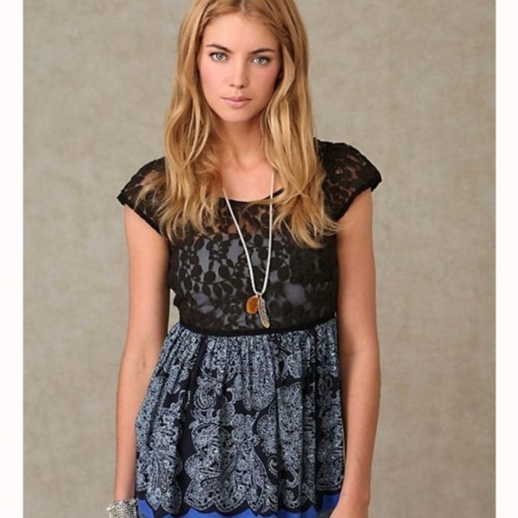 Free People Tops - FREE PEOPLE Left Me Speechless Baby Doll